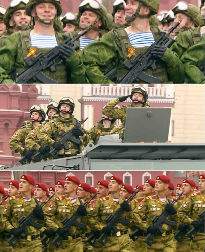 俄军阅兵vs中国阅兵视频