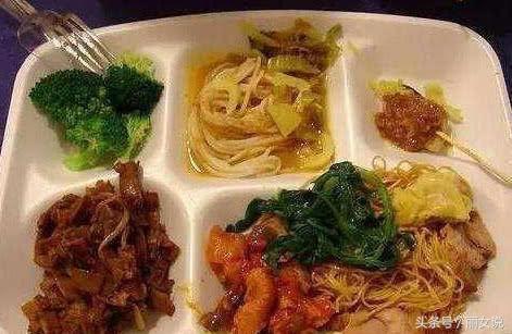 外国午饭vs中国午饭