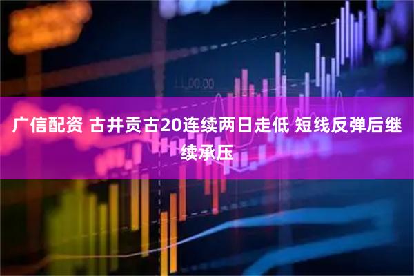 广信配资 古井贡古20连续两日走低 短线反弹后继续承压