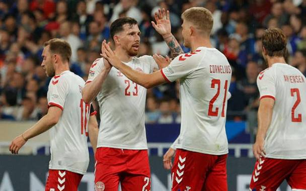 瑞士vs丹麦3-3的相关图片
